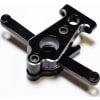 Aluminum Servo Saver Steering Bellcrank (Black) - 1/16 TRA photo