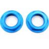 Aluminum Blue Flanged M17 23mm Hex Lock Nut (2) photo