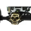 Metal Skull Ar60 Diff Cover (Antique Gold) - Yeti Wraith Ax10 photo