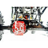 discontinued Spider AR60 Axle Diff Cover (Red) - Yeti Wraith AX1 photo