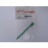 Green bent Body Clips 105mm long 1.2mm wire (10) photo