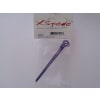Purple bent Body Clips 122.6mm long 1.3mm wire (4) photo