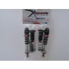 Black and Red 90mm Aluminum Adjustable Piggyback Shocks (2) photo