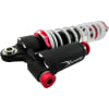 Black and Red 90mm Aluminum Adjustable Piggyback Shocks (2) photo