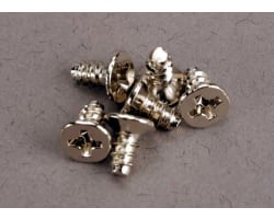 Screws, 3x6mm countersunk self-tapping (6) photo