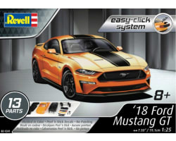 1:25 2018 F0RD Mustang GT Plastic Model Easy-Click Kit photo