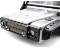 Black Anodized Aluminum Grille: TRX4 Defender Body photo