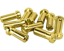 1up Racing LowPro 5mm Bullet Plugs - 10 pieces photo