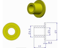 Bell Crank Bushing HR TE48G01 photo