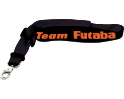 Team Futaba Strap Black & Orange Neck Strap photo