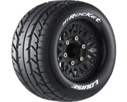 Mt-Rocket Soft 1:10 Monster Truck Tires 12/14mm 0 & 1/2 Offset photo