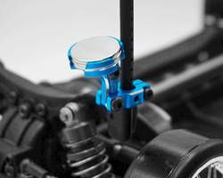 Yeah Racing Aluminum CNC Magnetic Invisible Body Mount (Blue) photo