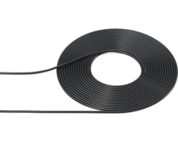 Cable Outer Diameter 0.65mm Black photo