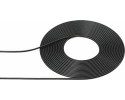 Cable Outer Diameter 1.0mm Black photo
