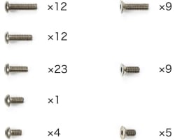 RC Tc-01 Titanium Screw Set photo