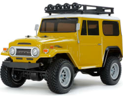 1/10 R/C T0Y0TA Land Cruiser 40 Yellow Painted Body CC-02 photo