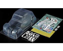 Clear 1:10 Scale R/C Citron 2CV Rally Body Parts Set photo