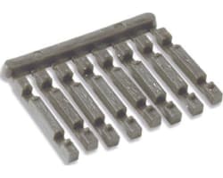 N Code 80/Code 55 Track Ties Brown 24 photo