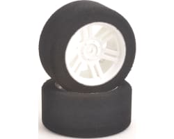 Front Drag Racing Tyres 1:10 - 32mm Wide 30sh photo