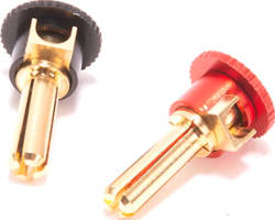 CORE RC Lockdown heat sink Bullet Plug Grips - 4mm photo