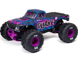 1/10 QUAKE 223S 2WD RTR brushless Monster Truck Purple photo