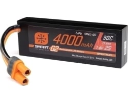 7.4v 4000mah 2s 30c Smart LiPo G2 Hard Case: Ic5 photo