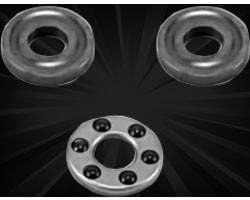 Grade 5 Ceramic Caged Thrust Bearing Ae/Tlr 1:10 Scale photo