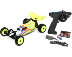 Mini-B Brushed RTR: 1/16 2WD Buggy Yellow/White photo