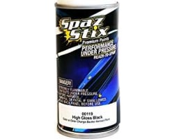 High Gloss Black/Backer Aerosol Paint 3.5oz Can photo