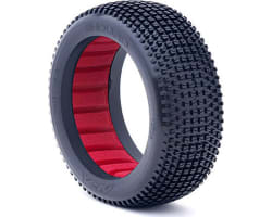 1:8 Gridiron SSLW Buggy Tires w/ Red Insrt photo