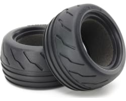T3-01 Rear Wide Semi-Slick Tires (2 Pieces.) photo