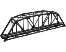 N Kit Code 80 Through Truss Bridge Black photo