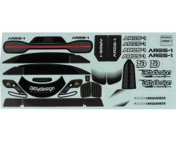 Ares-1 Gt12 1/12 On-Road Body (Clear) (Supastox Class) photo
