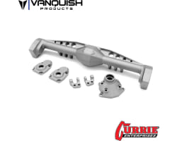 Axial Capra Currie F9 Rear Axle Clear Anodized photo