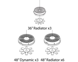 HO Fans Set 48 Early Pan Top (3) photo