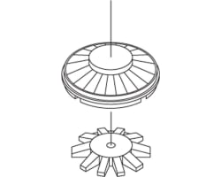 HO Fans Set 36 Button Top/CF7 (3) photo