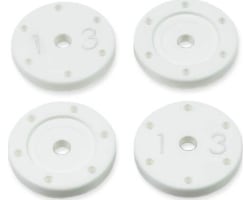 Shock Piston Set (Flat/Flat All 16mm Shocks 6x1.3 4 Pieces) photo