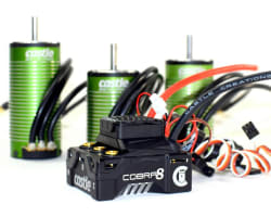 Cobra 8 25.2v Esc with 1512-2650kv Sensored Motor Combo photo