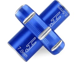 5.5 / 7.0mm Combo Thumb Wrench Blue photo