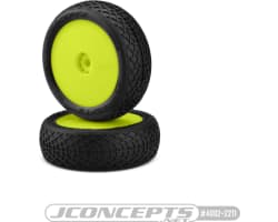 Ellipse - Mini-B Front Tires Pre-Mounted Yellow photo