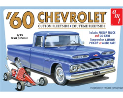 1/25 1960 Chevy Fleetside Pickup w/Go Kart 2T photo