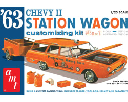 1963 Chevy II Station Wagon w/Trailer photo