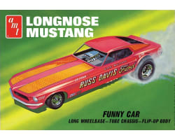 1/25 69 Mustang Long Nose Funny Car Gas Ronda Plastic Model Kit photo