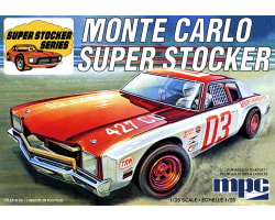 1971 Chevy Monte Carlo Super Stocker 2T 1:25 Plastic Model Kit photo