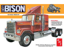 1:25 Chevy Bison Conventional Tractor Plastic Model Kit photo