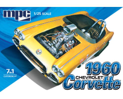 1:25 1960 Chevy Corvette 7-in-1 Plastic Model Kit photo