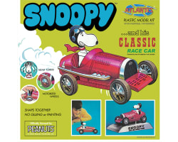 Snoopy and Race Car photo