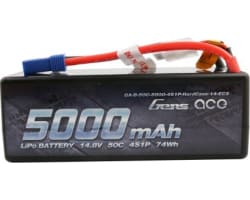 5000mAh 14.8V 50C 4S1P HardCase Lipo 14# with EC5 photo