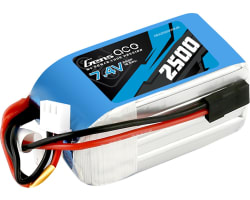 Gens Ace 2500mAh 7.4V 2S2P Hump Receiver LiPo Battery Pack with photo