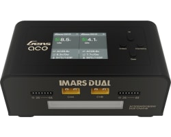 Imars Dual Channel AC200W/DC300W Balance Charger Black photo